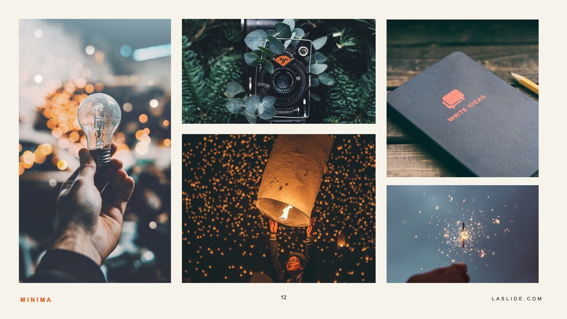 Slide template photos