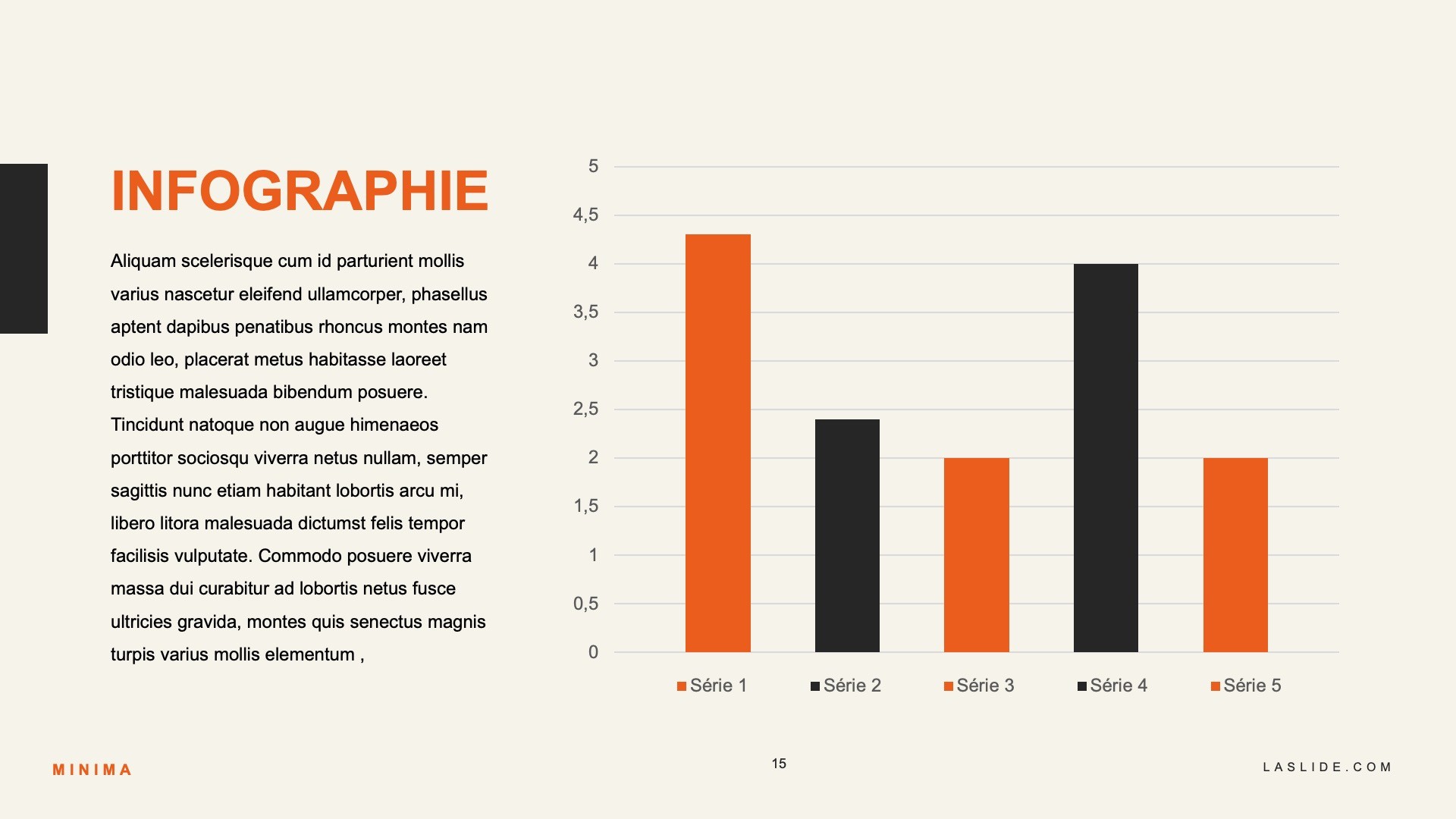 Slide template diagramme
